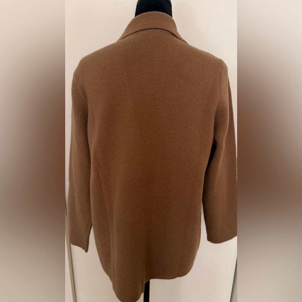 On 34th Open Front Sweater Blazer Cardigan Camel Color - S - Picture 5 of 6
